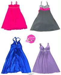 Y2k dark colours mixed party dresses