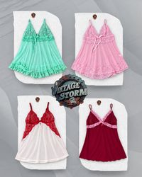 Y2K Fairy Core Cami Tops