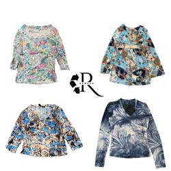 Y2K Unique Girl Printed Full Sleeve Tops RW-2538