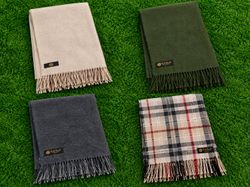 Fringed Winter Scarves
