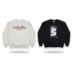 (FV-2688) Vintage Style Printed SweatShirt