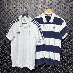 Adidas und andere markierte Polo-T-Shirts (fnc 115..