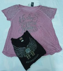 CR12455 Vintage Harley Baby Tees