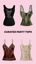 Premium Y2K Party Tops #220826