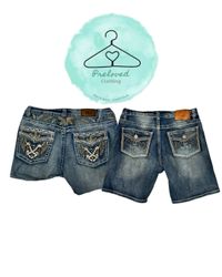 Y2K denim short (280826-24)