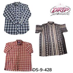Levi’s Wrangler Vintage Shirts Mixed Bundle (DSVP-..