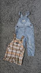 ***OshKosh Kids Overalls Bundle – Denim Dungarees