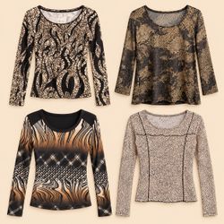 Y2K Wild Animal Print Tops Bundle