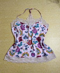 TH359     Y2K Satin Silk Slip Cami Top | Vintage 2..