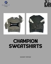 Upcycled Champion Sweatshirts - EVR0119