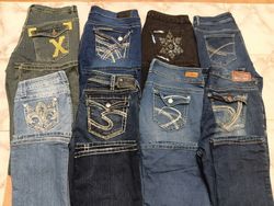 Y2k Bootcut Embellished Jeans