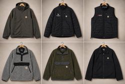 Carhartt fleece & puffer
