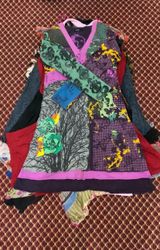 Y2k mesh & Long dress