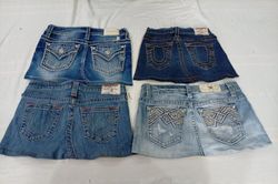 CR10894 Upcycled Miss Me and True Religion Mini De..
