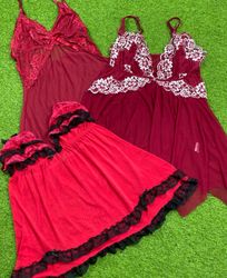 Red cami sole top id 112