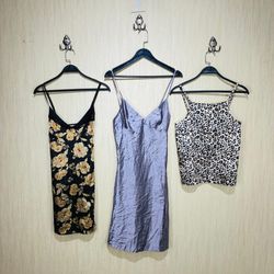 Floral Tops and Satin Cami Tops(Y-5)