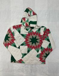 Upcycled Quilted Hoodie