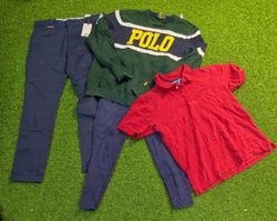8207 - Ralph Lauren, Tommy Hilfiger kids Half Slee..