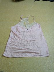 TH423 Y2K Vintage Silk Strappy Top | 90s 2000s Sat..