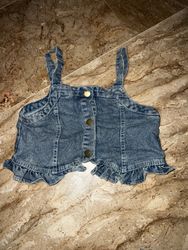 Y2K denim vest