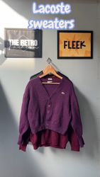 902 Lacoste sweaters