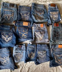ARIYA JEANS AND OTHER MIX BRANDS MINI SHORTS (ID 5..