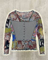 Vintage & Unique Party Tops – Mixed Styles & Colou..