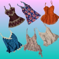 Y2K Mixed Cami Tops