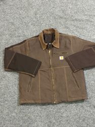 Upcycled Carhartt Detroit Jacket