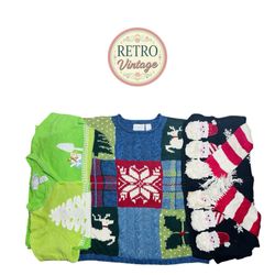 Christmas vintage & unique jumper style |E|