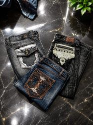 Stylish hip hop jeans