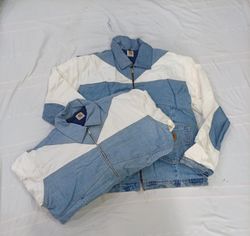 CR11133 Upcycled Carhartt Denim Jackets