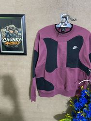 upcycle authentic Nike sweashirts 🐒🐒🐒