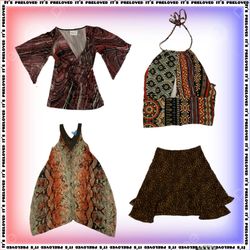 Safari Girl - tops, dresses, skirts (SS-2772)