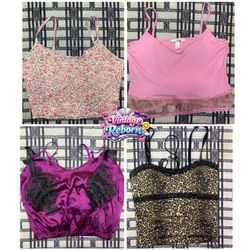 Y2K Vintage Floral & Animal Print Cami Bundle | VR..
