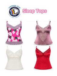 Y2K Sleep Tops