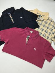 Burberry Collar T Shirts