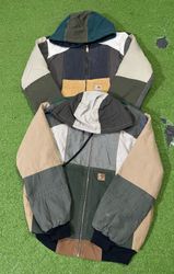 Upcycle Carhartt hoodie jacket