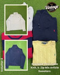 Branded Polo ( Ralph Lauren) Mix Sweaters , Volume..