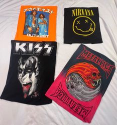 Music printed T shirts