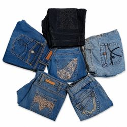 Y2K Women's Denim Capri