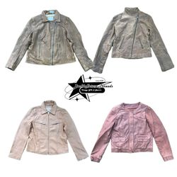 Veste en cuir Y2k Unique Girl B2F-129