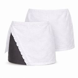 CR2116 CR1520 Upcycled Wrap Mini Skirt