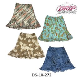 Floral and Printed Midi Skirts (DS-10-272)