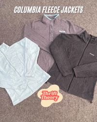 🔴 Columbia Fleece Jackets - (05/10)