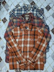Dickies and LL bean heavy flannel shirt