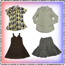 The Journalist Wardrobe - tops, dresses, skirts (S..