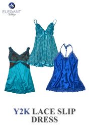 Y2K Lace Slip Dresses - EV0047