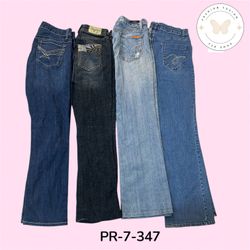 Women's Embroidered Flared Jeans – Vintage (PR-7-3..