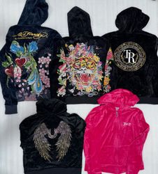 True religion juicy couture hoodies